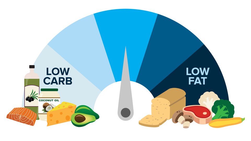 Low-fat vs