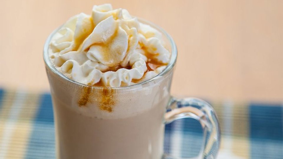 Maple Cream And Coffee Milkshake
