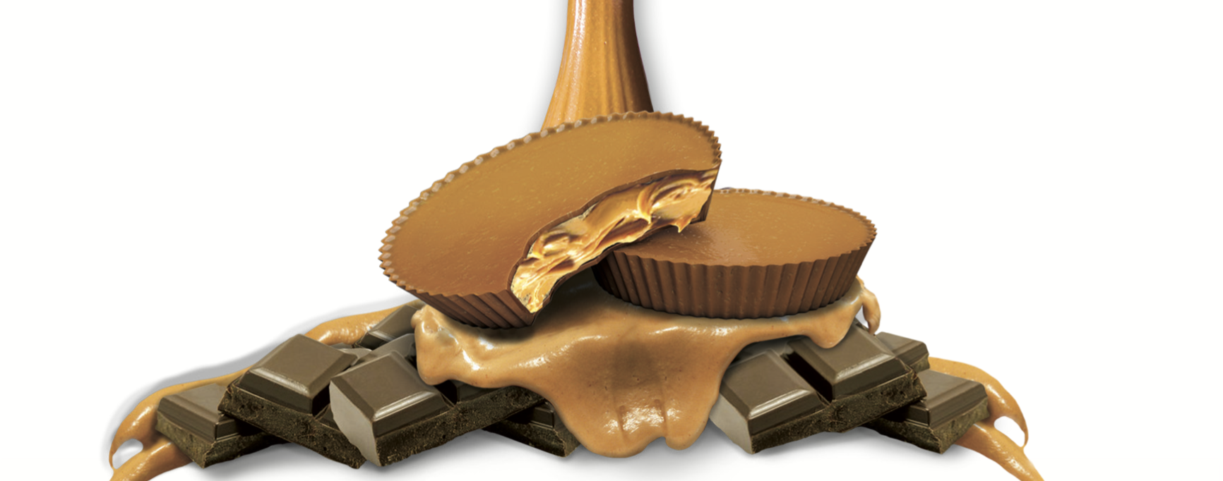 Quest Nutrition Peanut Butter Cups - pouring chocolate