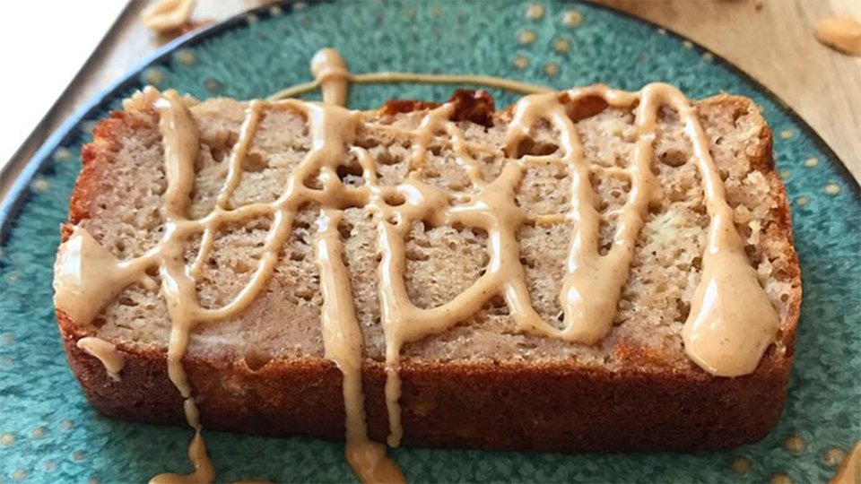 Peanut Butter Banana Protein Bread