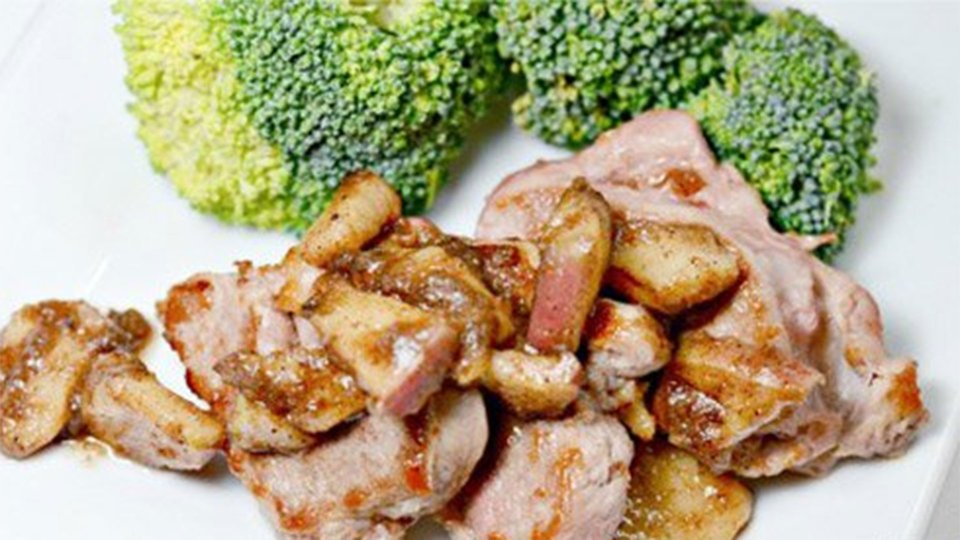 Pork Tenderloin With Cinnamon Apples