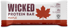 WICKED Protein Bar Maple