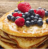 Pancakes with Fruit