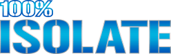 100% Isolate Logo