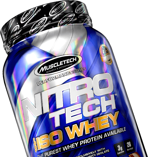 NITRO-TECH 100% ISO WHEY Container