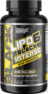 Lipo 6 Black Intense Bottle