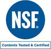 NSF | Contents Tested & Certified