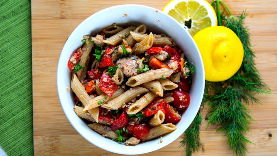 Sardine Pasta Salad