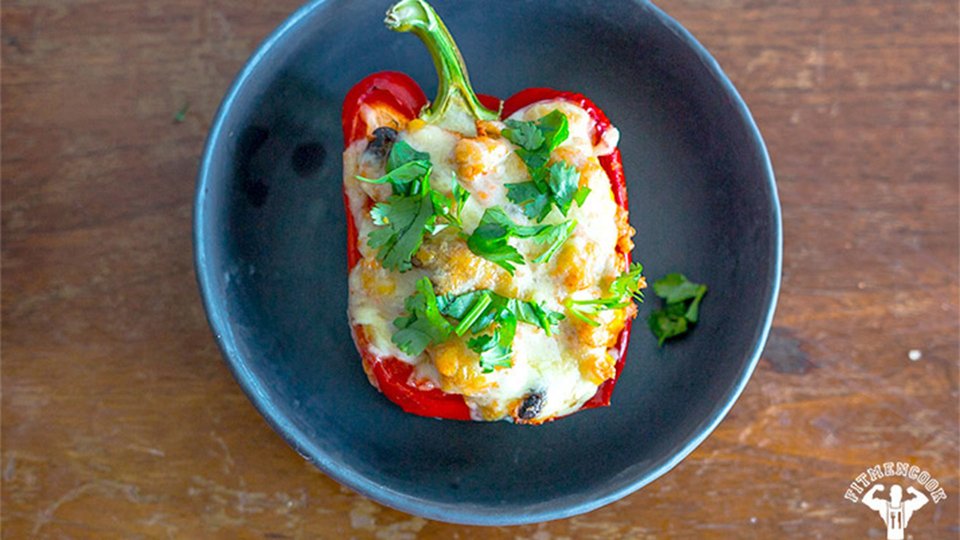 Southwestern Red Pepper Oatmeal