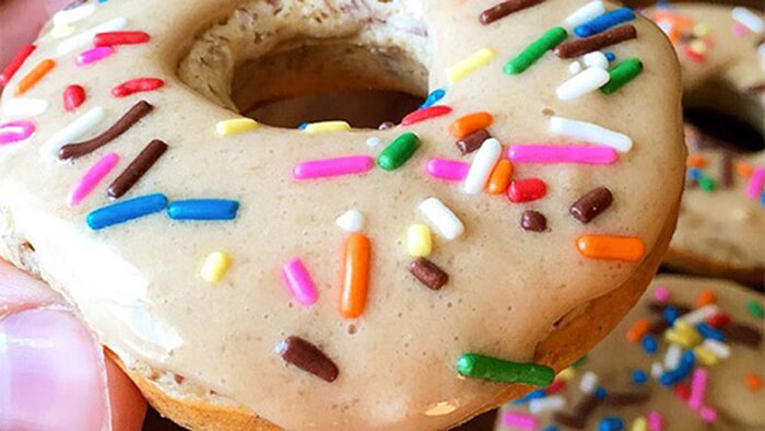 Maple Glazed Protein Doughnut